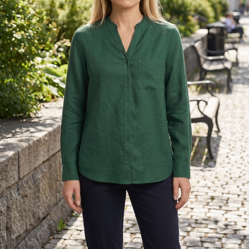 Blusa de Elegancia Sin Esfuerzo para Mujeres