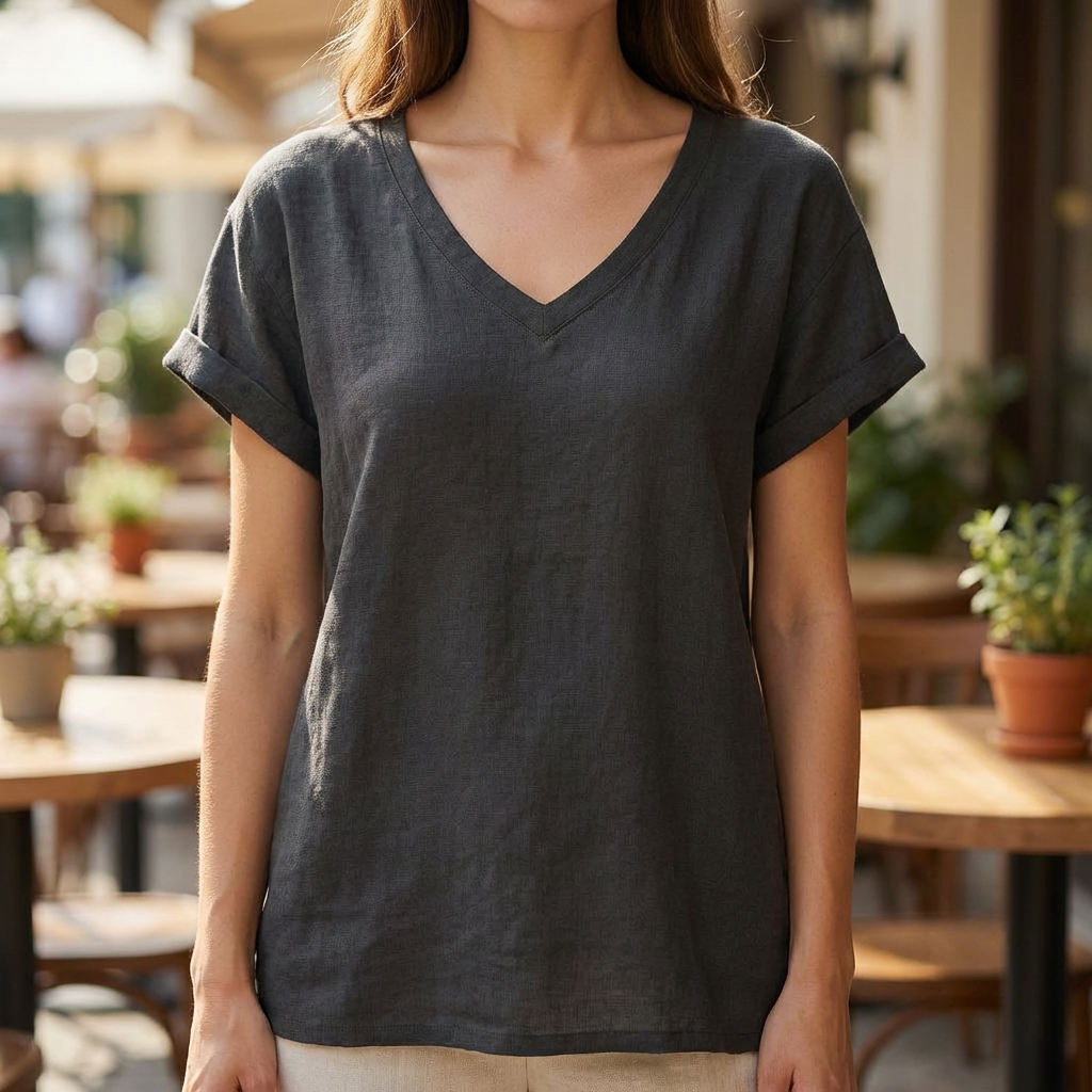 Camisa Casual con un Aire Estiloso para Mujeres