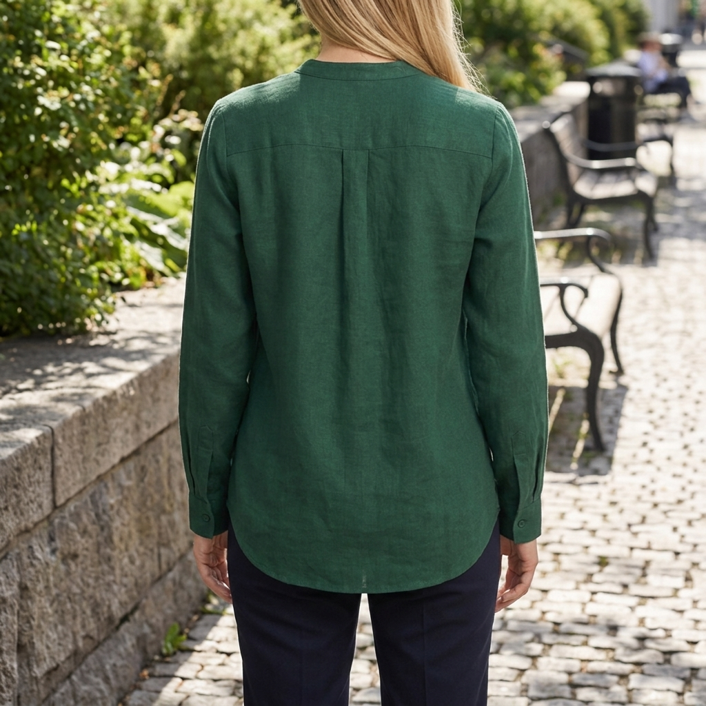Blusa de Elegancia Sin Esfuerzo para Mujeres