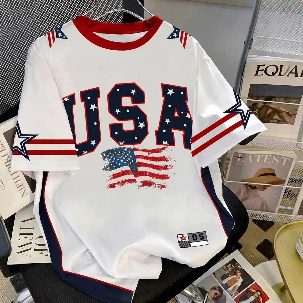 Camiseta Atlética de Fútbol para Hombres
