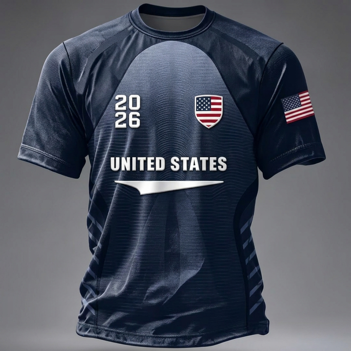 Camiseta de Fan de Fútbol Impresa para Hombres