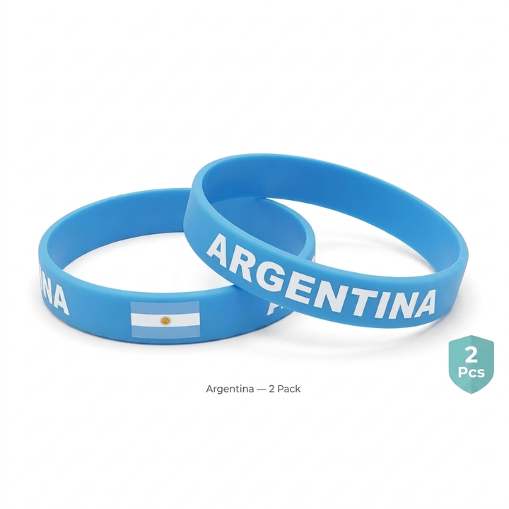Conjunto de Pulseras de Fanático del Fútbol