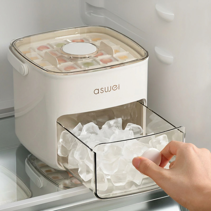 Mini Fabricador de Hielo para Hogar