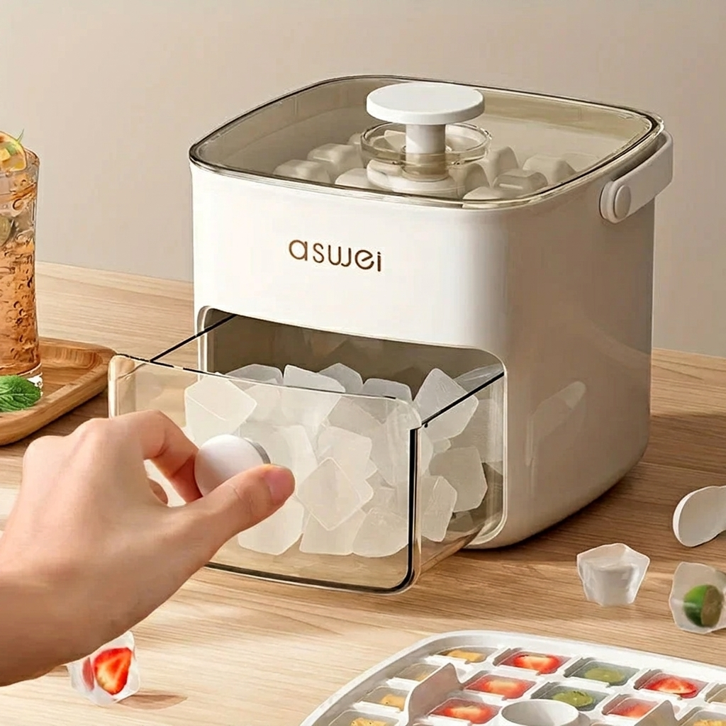 Fabricador de Hielo Práctico para Hogar