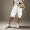 Pantalones cortos sueltos con cordones