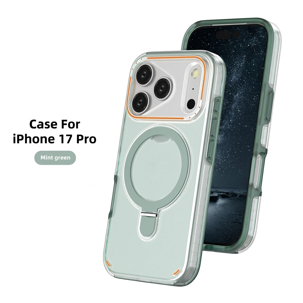 Funda de teléfono con soporte magnético
