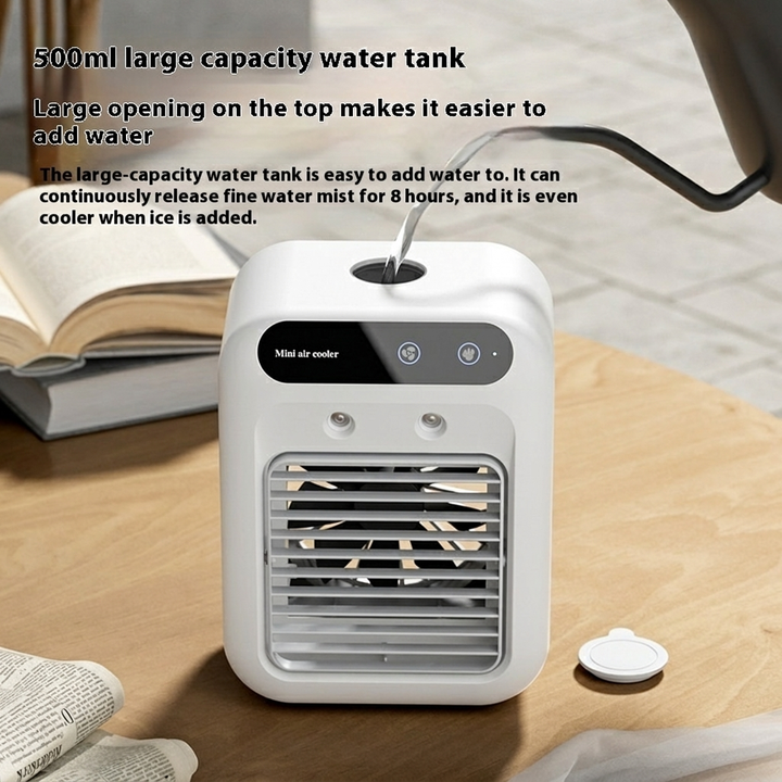 Ventilador Compacto de Enfriamiento de Aire Doméstico
