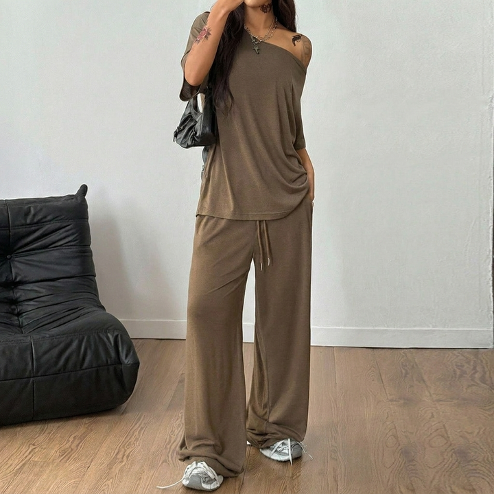 Conjunto Casual de 2 Piezas para Mujeres