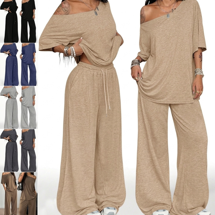 Conjunto Casual de 2 Piezas para Mujeres