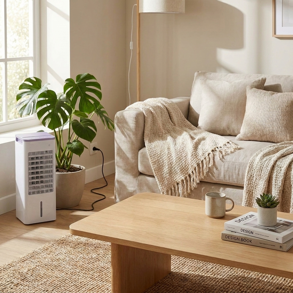 Ventilador de Enfriamiento Portátil Sin Ventana para Hogar y Oficina