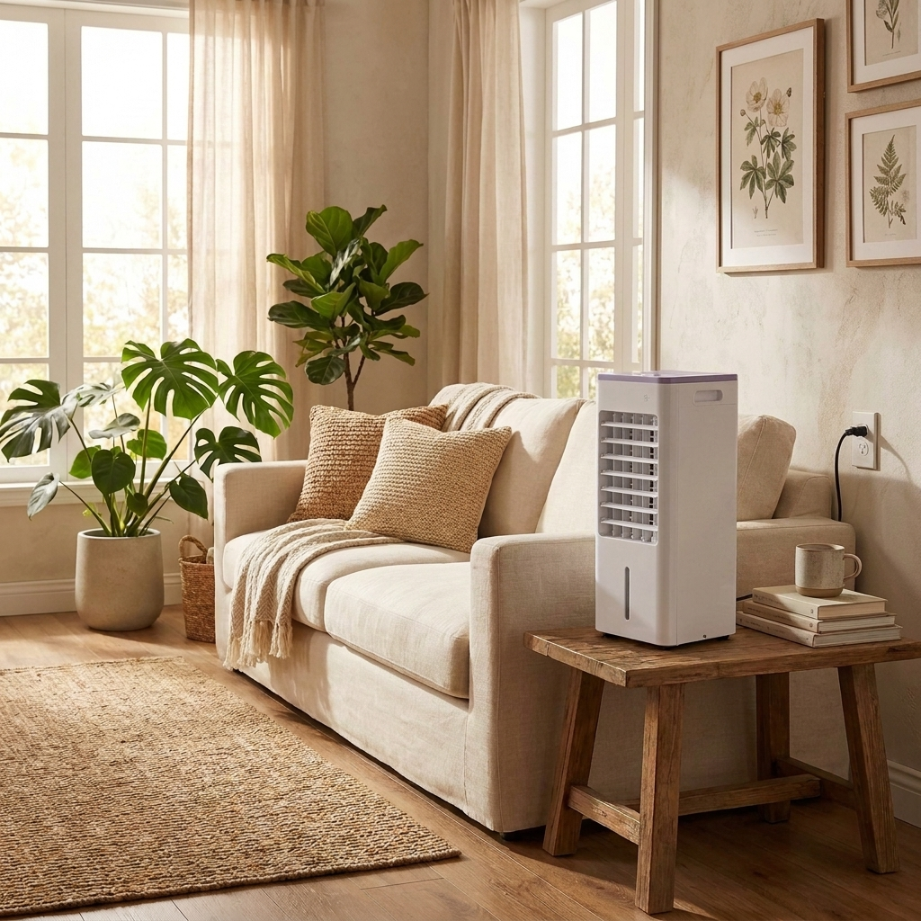 Ventilador de Enfriamiento Portátil Sin Ventana para Hogar y Oficina