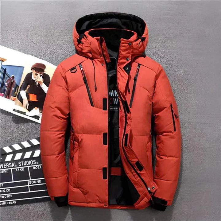 Chaqueta Aislada para Hombres con Capucha
