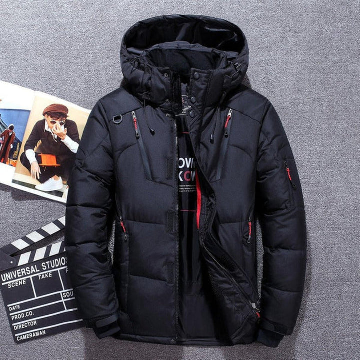 Chaqueta Aislada para Hombres con Capucha