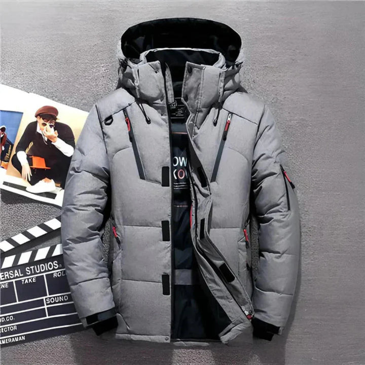 Chaqueta Aislada para Hombres con Capucha