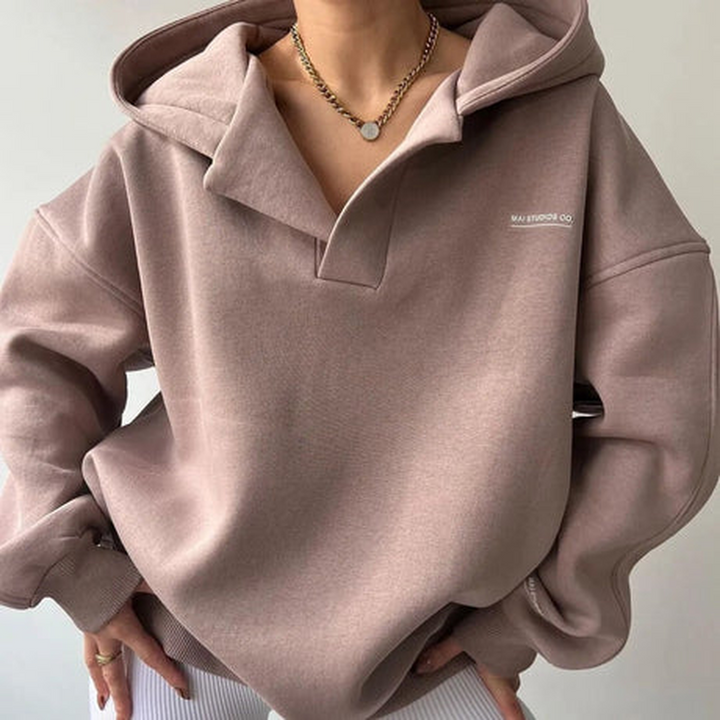 Sudadera con Capucha Perezosa para Mujeres – Edición de Invierno Sibylla
