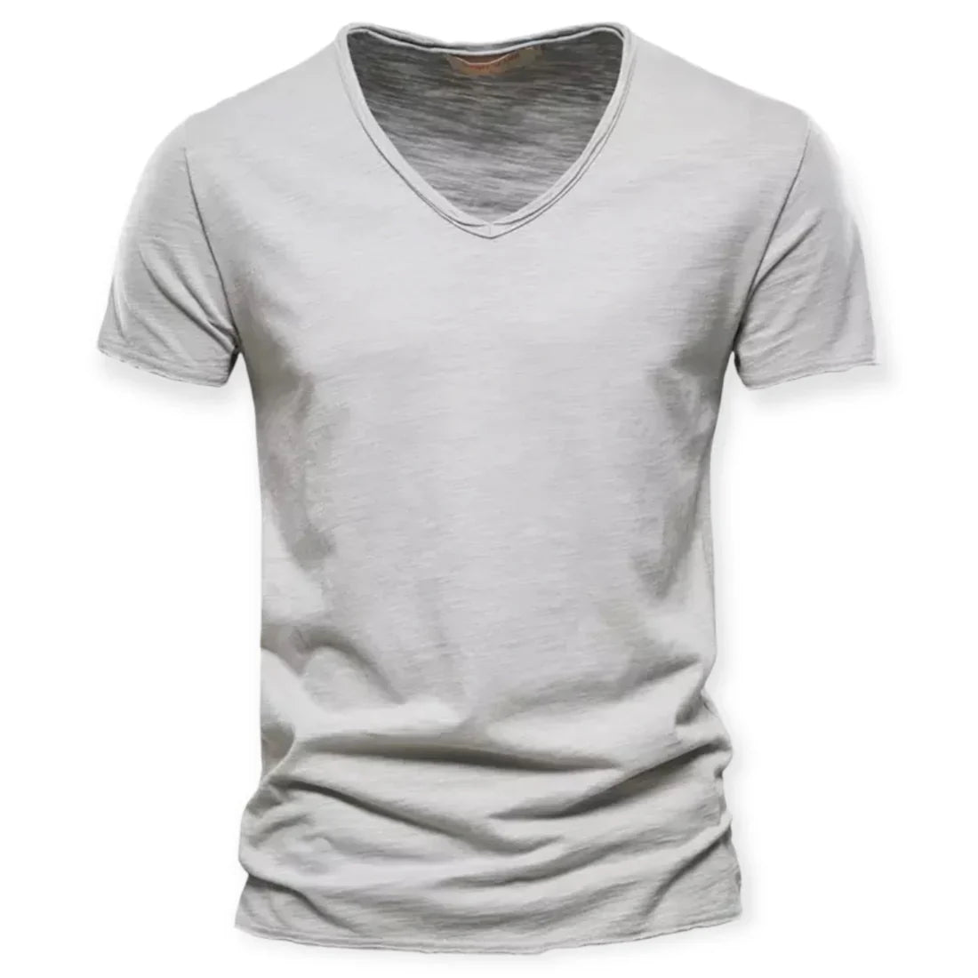 Camiseta Casual para Hombre con Cuello en V: Comodidad y Estilo para el Uso Diario