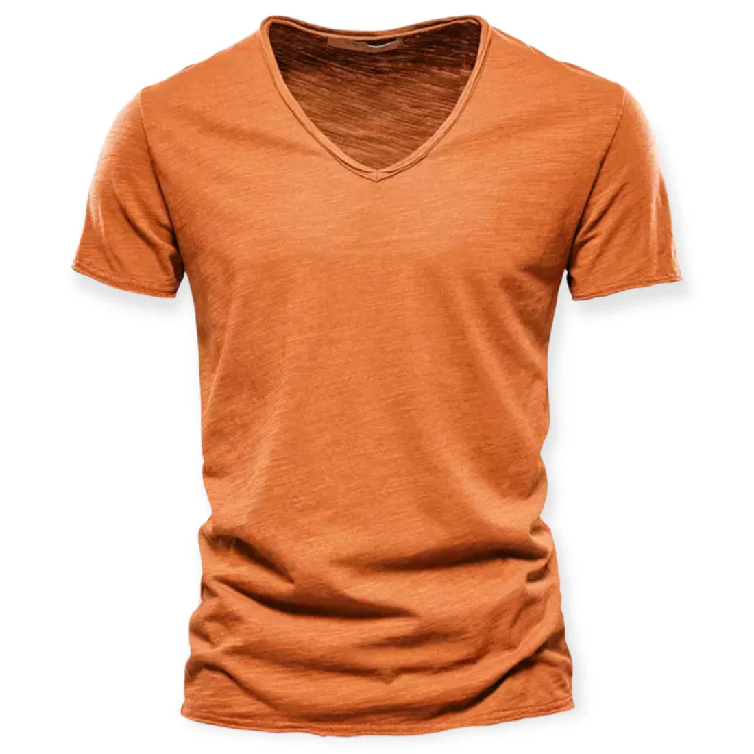 Camiseta Casual para Hombre con Cuello en V: Comodidad y Estilo para el Uso Diario