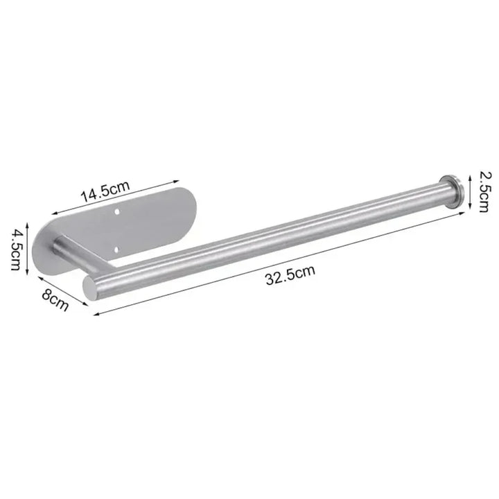 Soporte de Papel Higiénico de Acero Inoxidable Moderno Minimalista