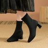 Botas de Calcetines de Mujer con Comodidad Moderna y un Toque Chic