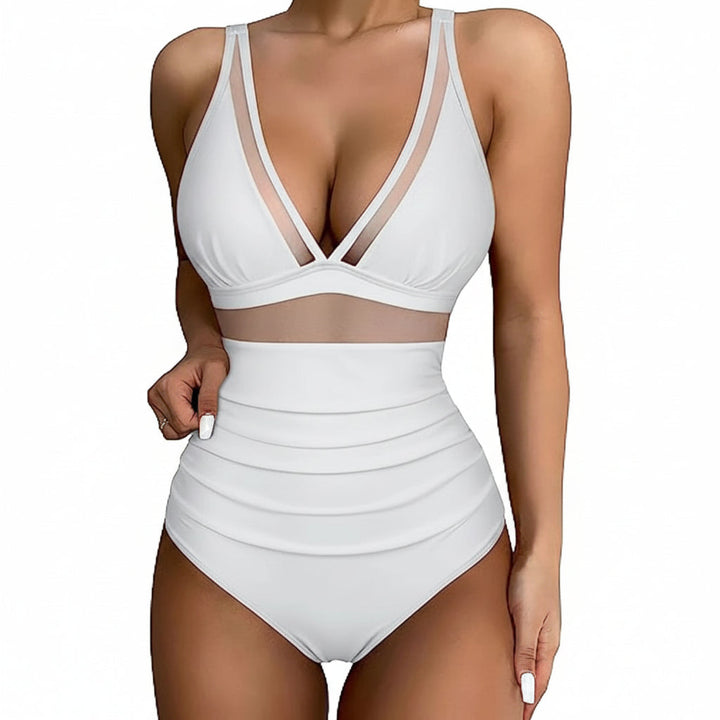 Traje de Baño Elegante de Una Sola Pieza para Mujeres