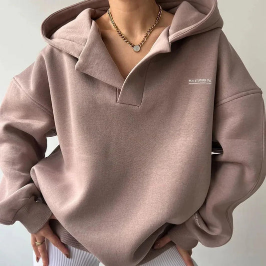 Sudadera con capucha para mujer