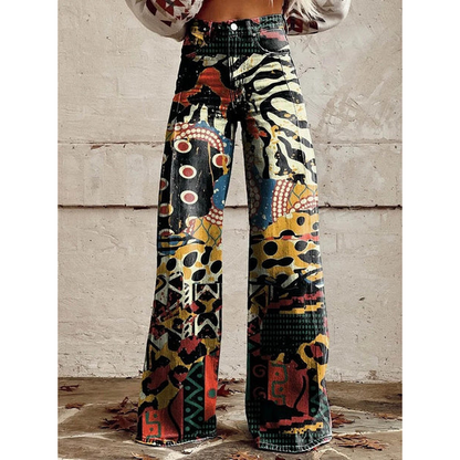 Pantalones largos para mujer – Ritan Estampados florales y lisos