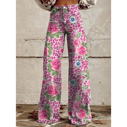 Pantalones largos para mujer – Ritan Estampados florales y lisos