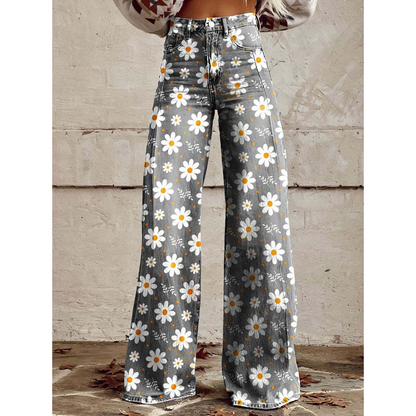 Pantalones largos para mujer – Ritan Estampados florales y lisos