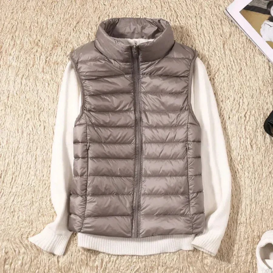 Chaleco cortaviento para mujer
