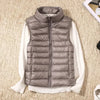 Chaleco cortaviento para mujer