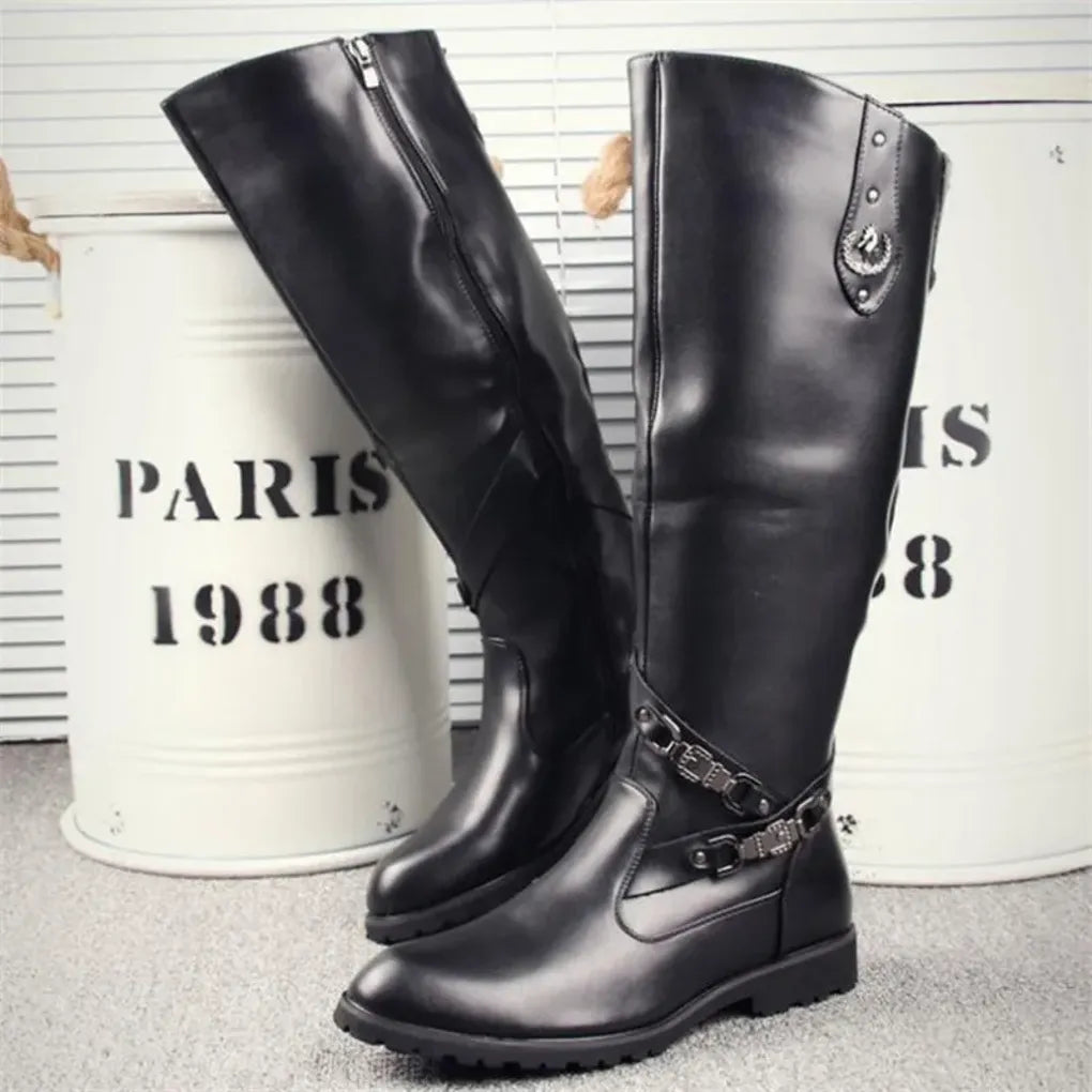 Botas de piel de vaca