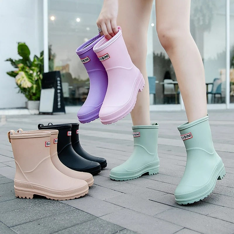 Botas de Lluvia Trendy para Mujer: Comodidad y Estilo para los Días Lluviosos