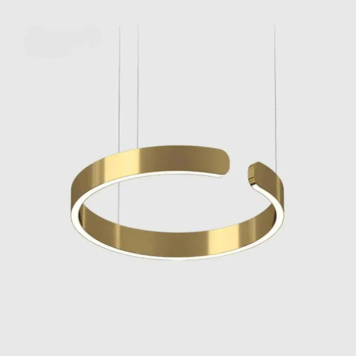 Luz Colgante LED Circular Moderna para Interiores Elegantes