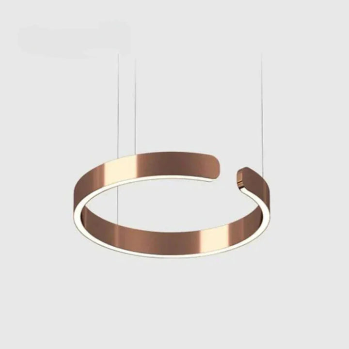 Luz Colgante LED Circular Moderna para Interiores Elegantes
