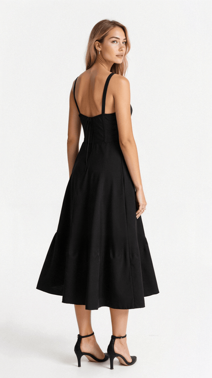 Vestido de cintura para mujer