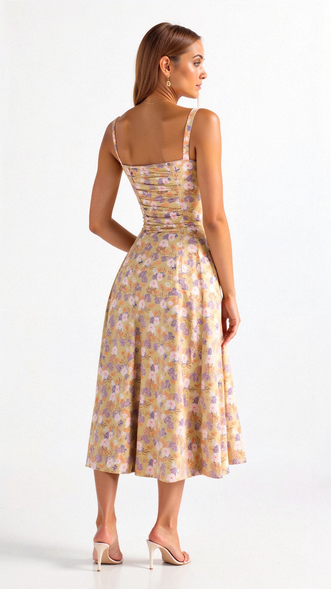 Vestido de cintura para mujer