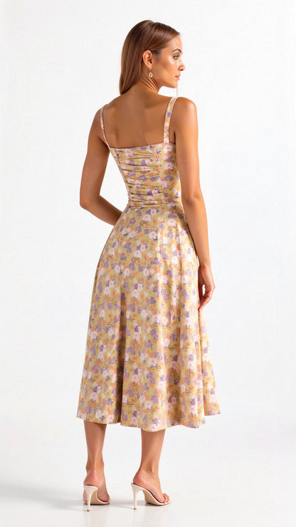 Vestido de cintura para mujer