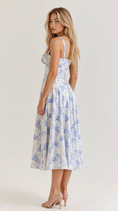 Vestido de cintura para mujer
