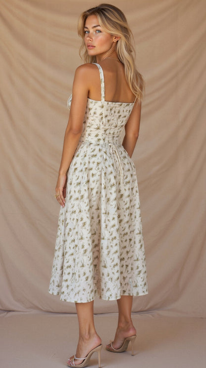 Vestido de cintura para mujer