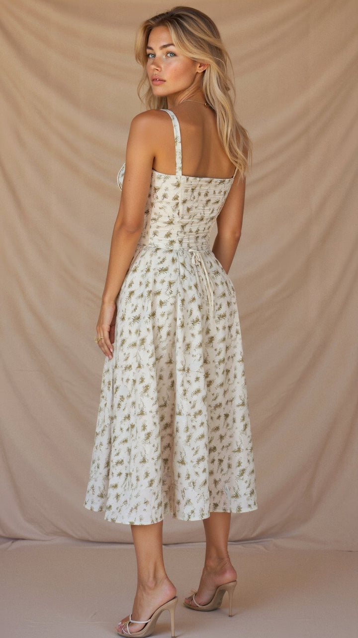 Vestido de cintura para mujer