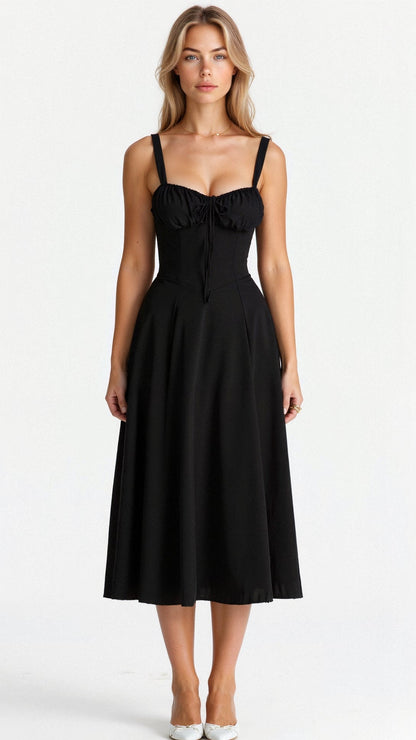 Vestido de cintura para mujer