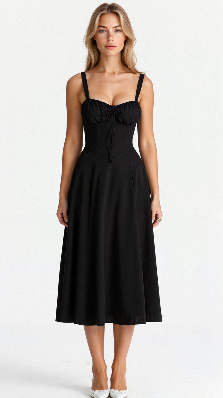 Vestido de cintura para mujer