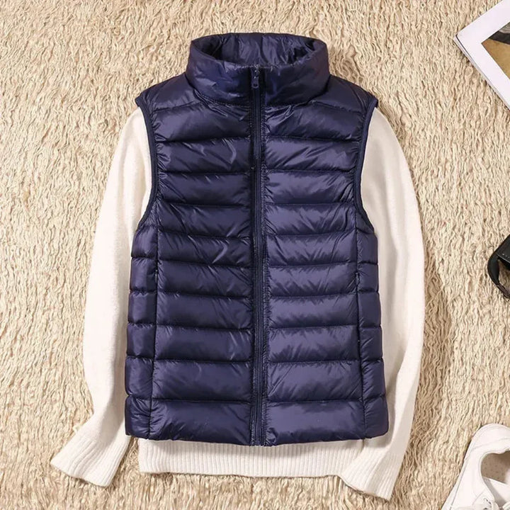 Chaleco cortaviento para mujer