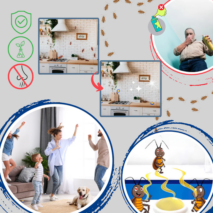 Trampas de Cucarachas Sin Olor – Solución Discreta de Control de Plagas