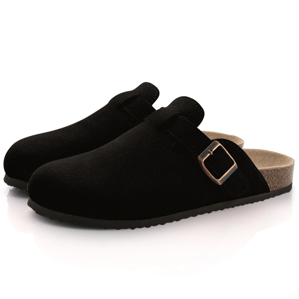 Sandalias Ortopédicas de Suela de Corcho y Ante para Mujer: Comodidad y Estilo para el Verano