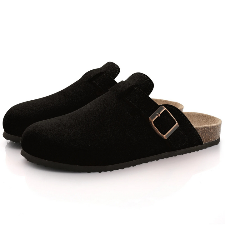 Sandalias Ortopédicas de Suela de Corcho y Ante para Mujer: Comodidad y Estilo para el Verano