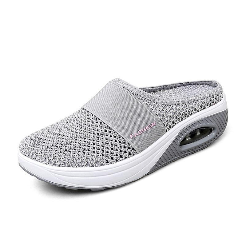 Zapatillas Ortopédicas Antideslizantes con Cojín de Aire para Mujer: Comodidad y Estilo para el Uso Diario