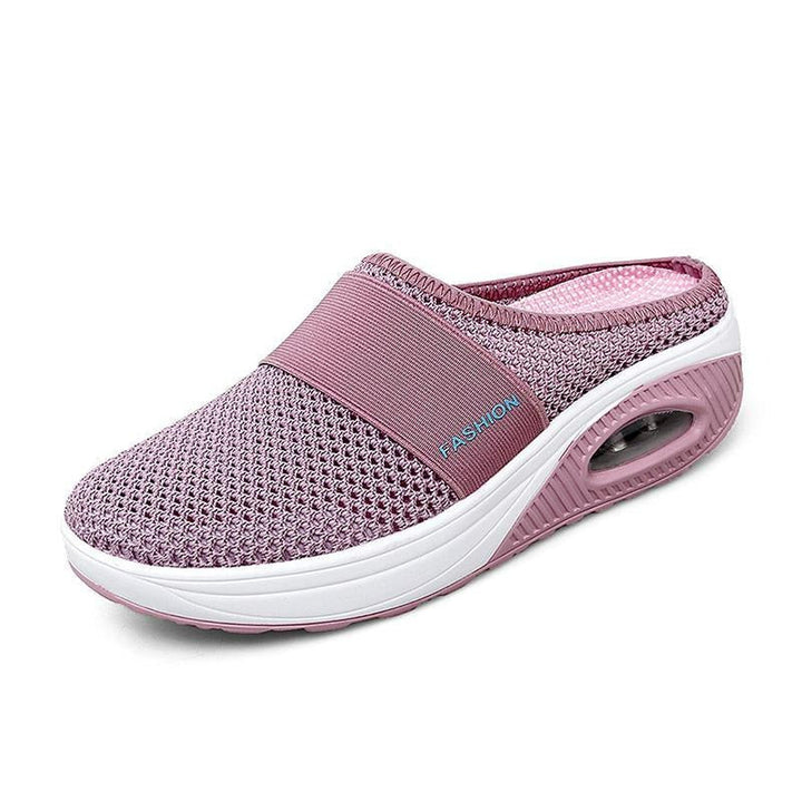 Zapatillas Ortopédicas Antideslizantes con Cojín de Aire para Mujer: Comodidad y Estilo para el Uso Diario