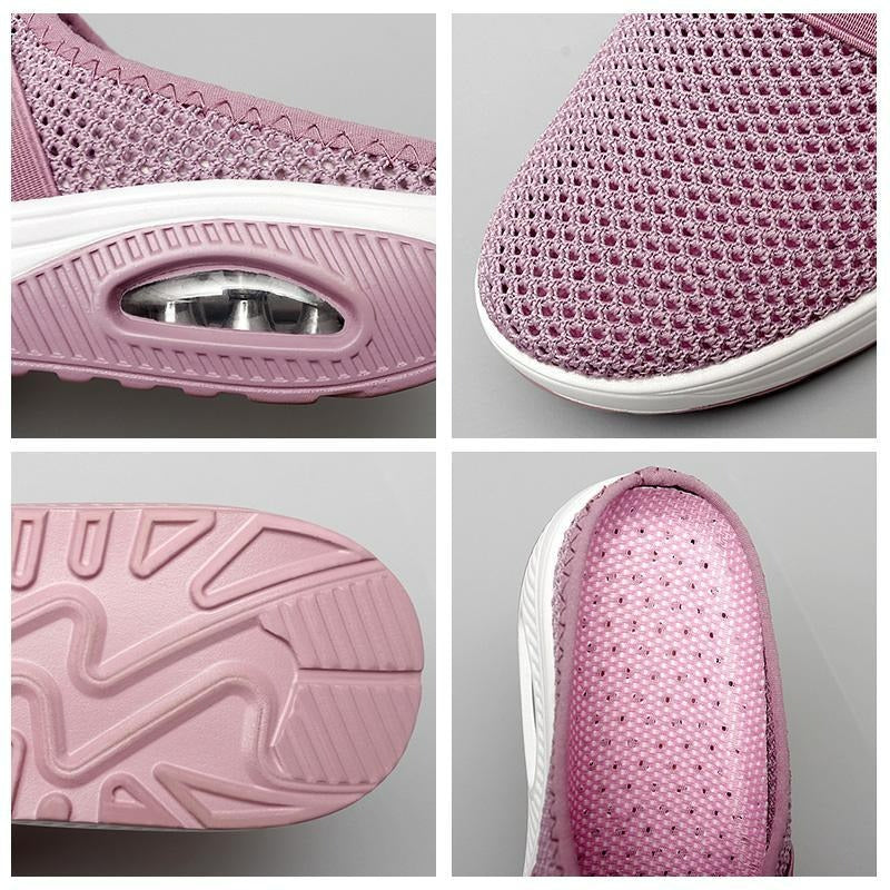 Zapatillas Ortopédicas Antideslizantes con Cojín de Aire para Mujer: Comodidad y Estilo para el Uso Diario