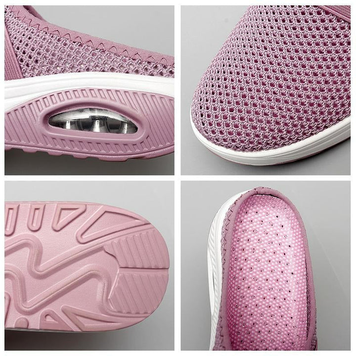 Zapatillas Ortopédicas Antideslizantes con Cojín de Aire para Mujer: Comodidad y Estilo para el Uso Diario